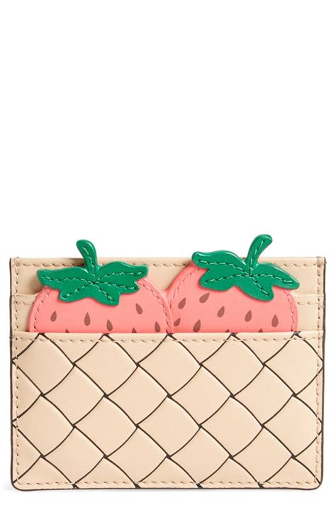 Strawberry Card Holder .